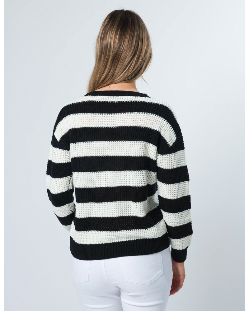 Melinda Jumper / Zebra Stripe