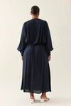 Oline Cropped Top - Navy
