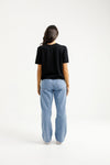 Becky Tee Knitted / Black / 50% Merino