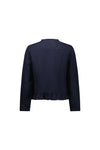 Jacket with Frill Hem - Ink