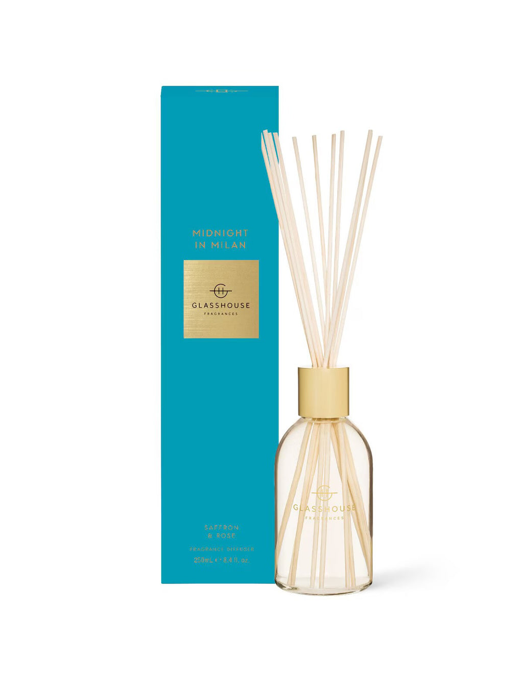 Diffuser - MIDNIGHT IN MILAN / SAFFRON & ROSE 250mL