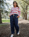 Greta Wide Leg Pant - Extra Dark Wash