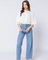 Celia Top / White Lines