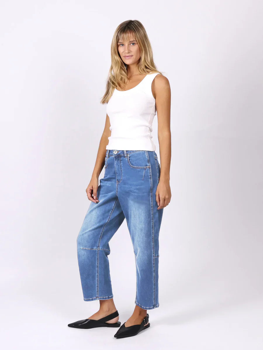 Toni Barrel Jeans /Light Blue