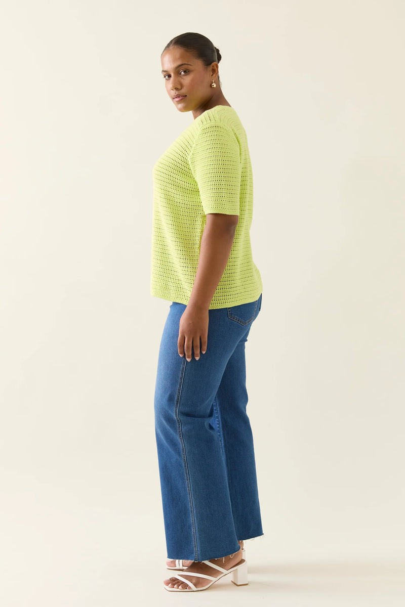Sylvie Knit TShirt - Pomelo