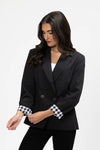 Georgie Blazer - Navy Check