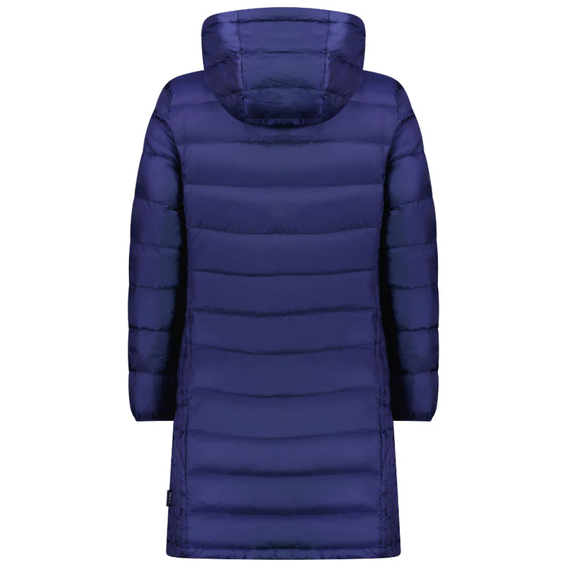 Sarah Long Packable Down Coat / Moonlight