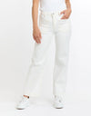 Bobbi 7/8 Denim Jeans - White