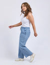Payton Chambray Pant / Blue