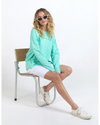 Jayne Throw on / Neon Mint