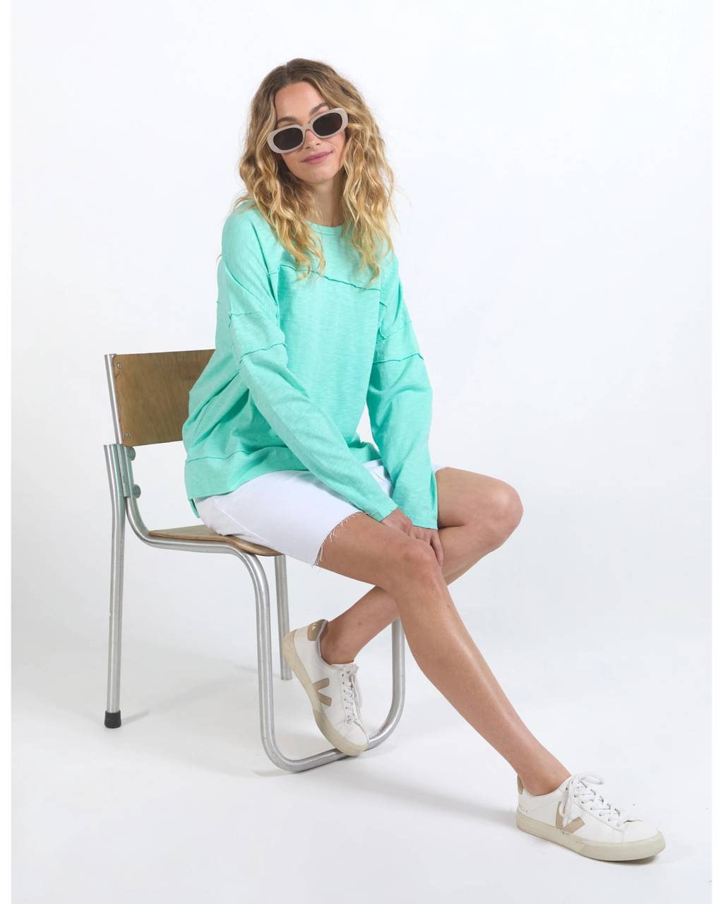 Jayne Throw on / Neon Mint