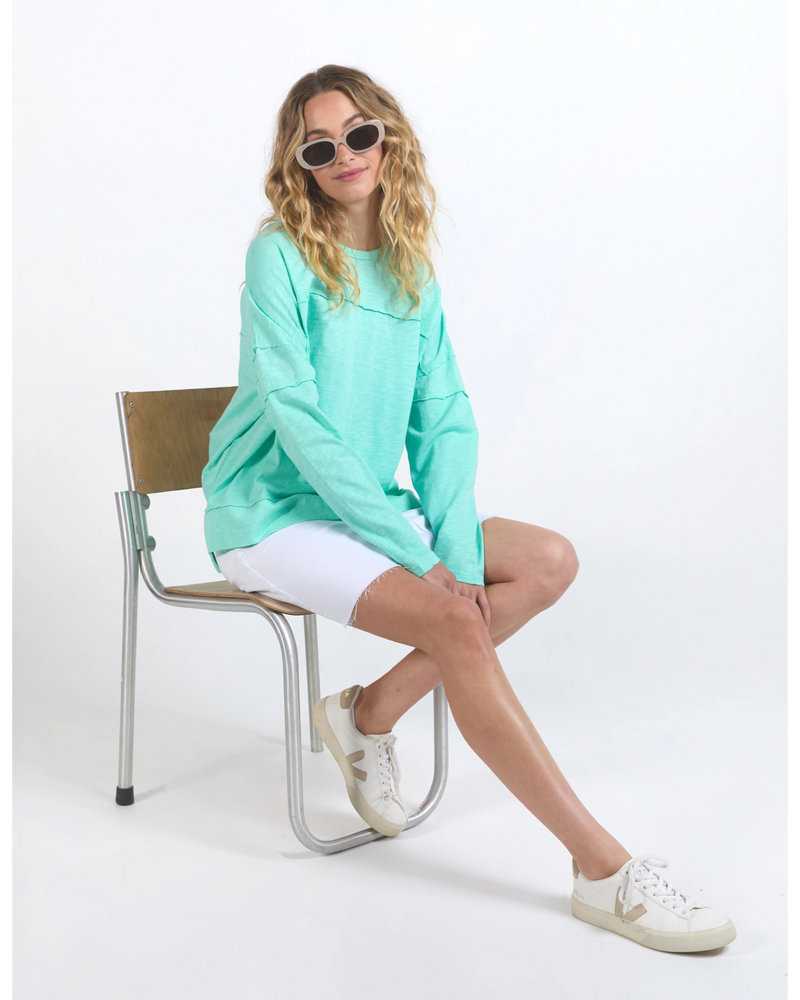 Jayne Throw on / Neon Mint