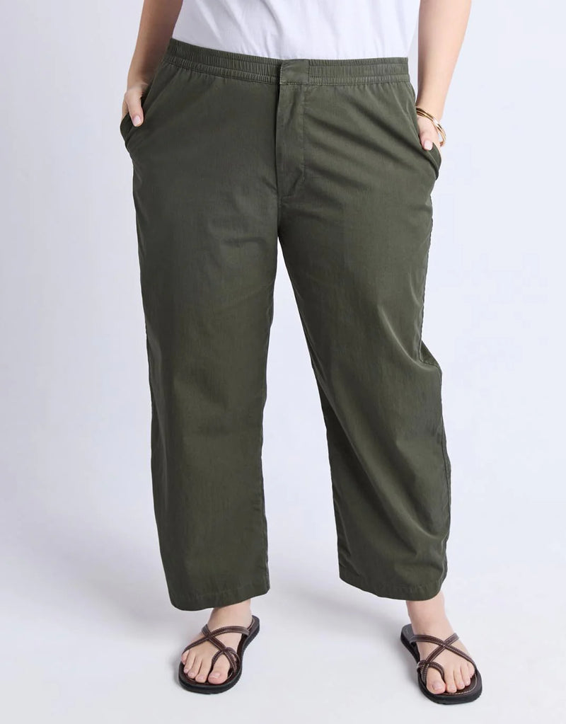 Relaxed Ankle Pant / Khaki