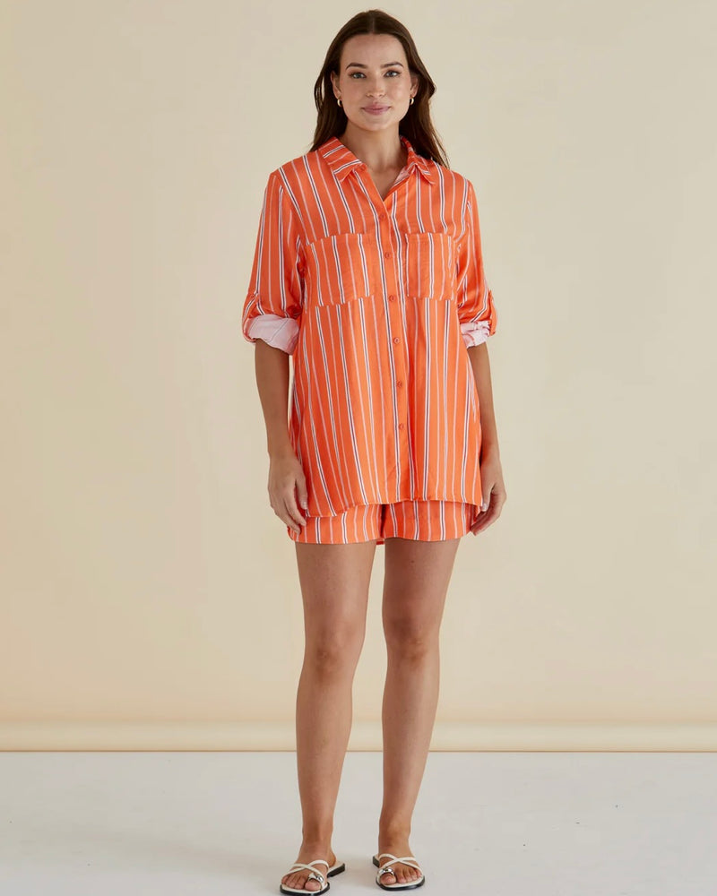 Mills Shirt/ Peach