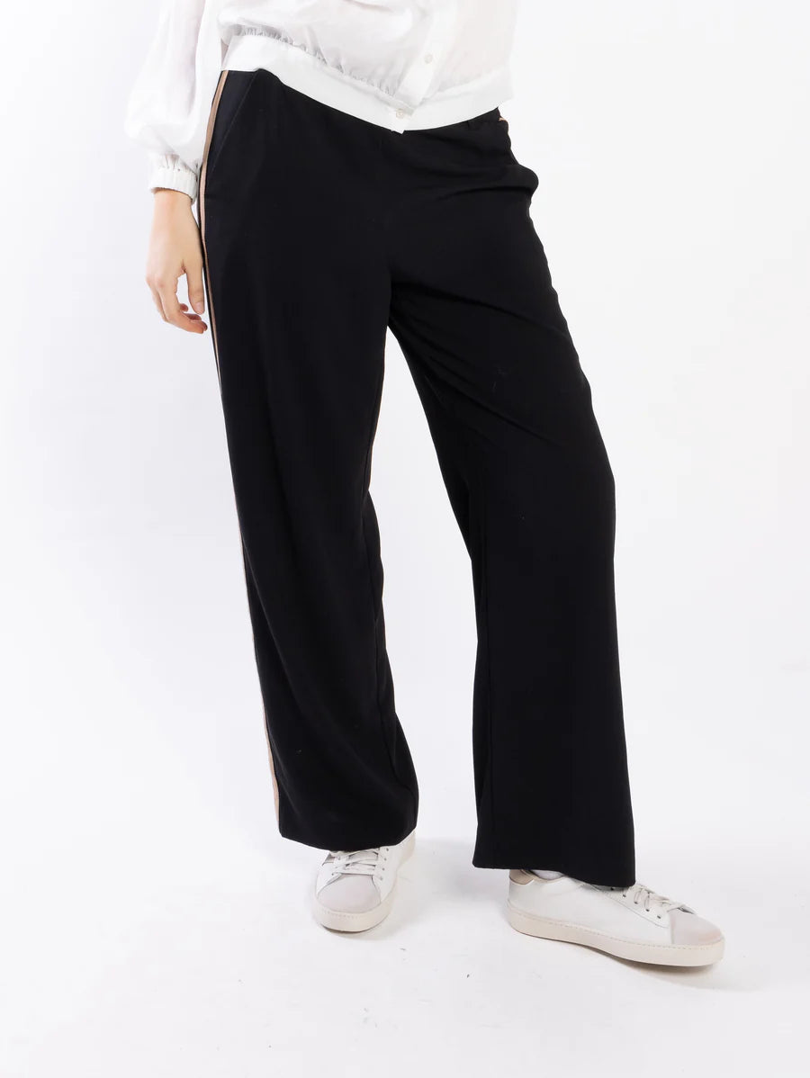 Forde Pant - Black/Tan/Cream