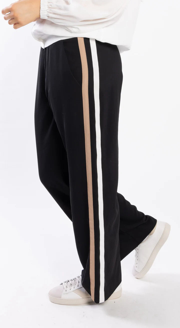 Forde Pant - Black/Tan/Cream