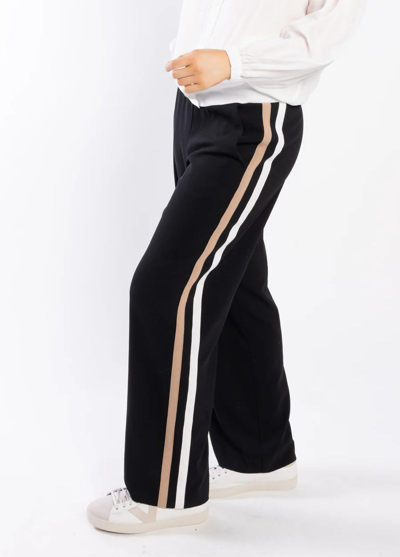 Forde Pant - Black/Tan/Cream