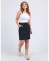 Nico Fleece Skirt / Navy