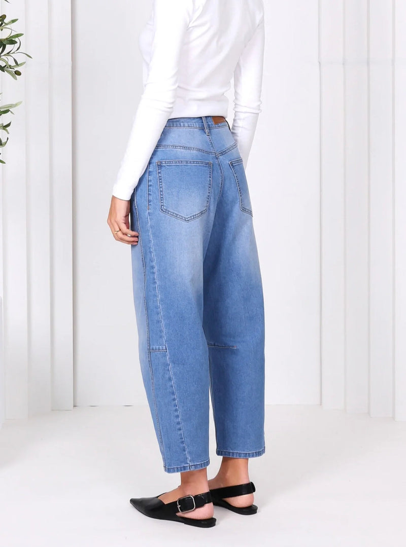 Toni Barrel Jeans /Light Blue