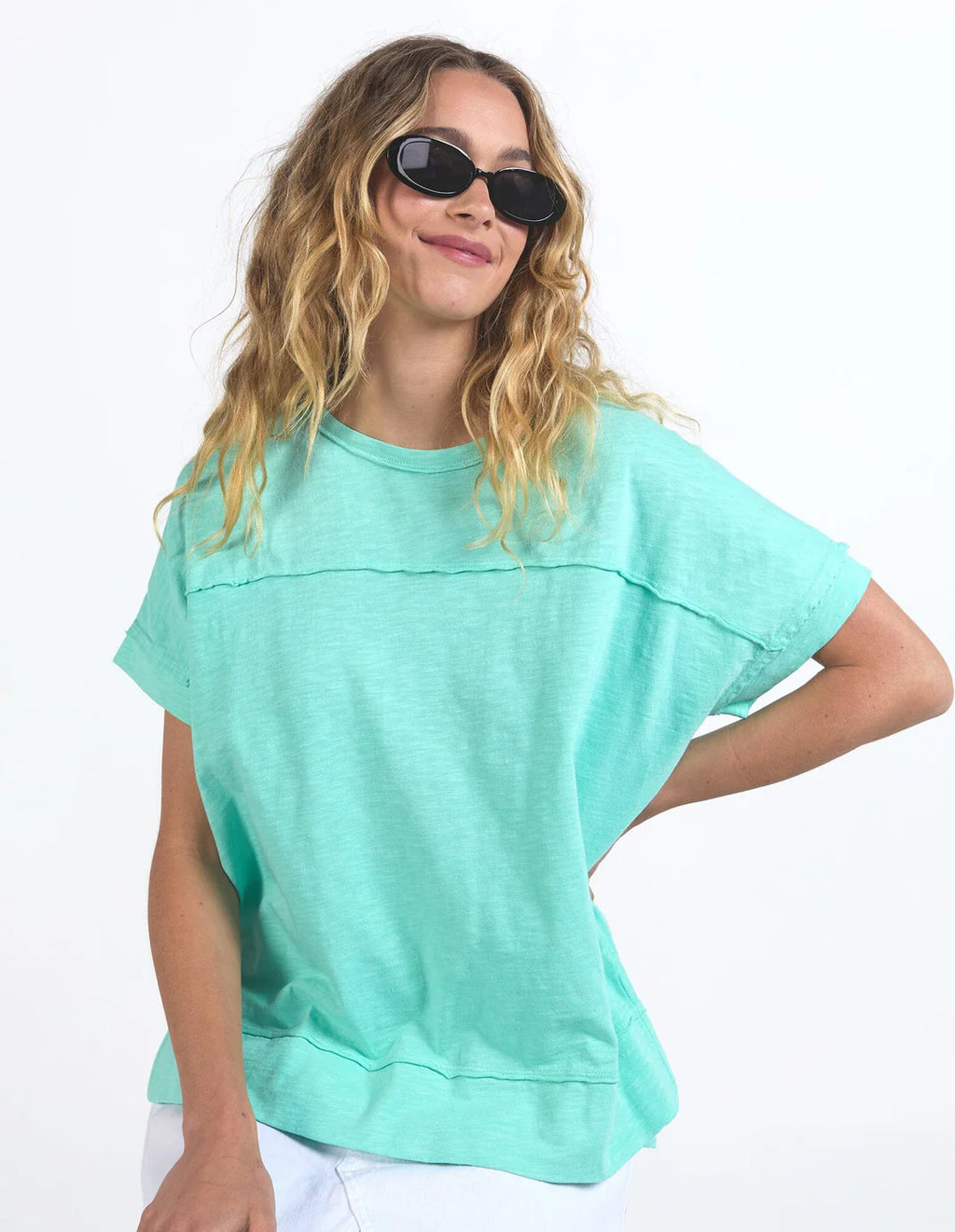 Allison Tee / Neon Mint