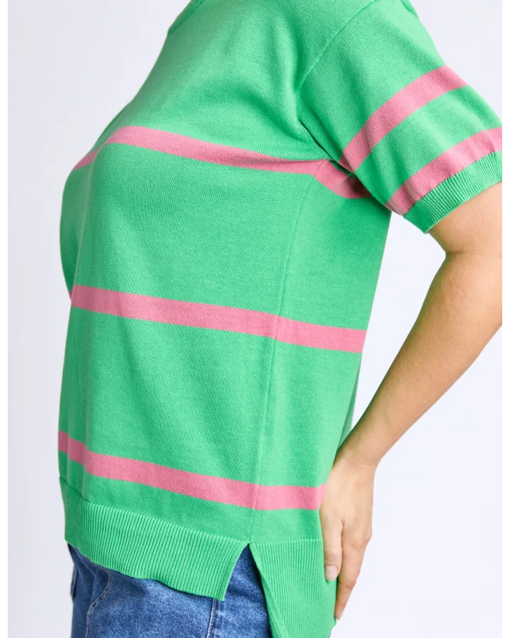 Sage S/S Knit / Spring Green