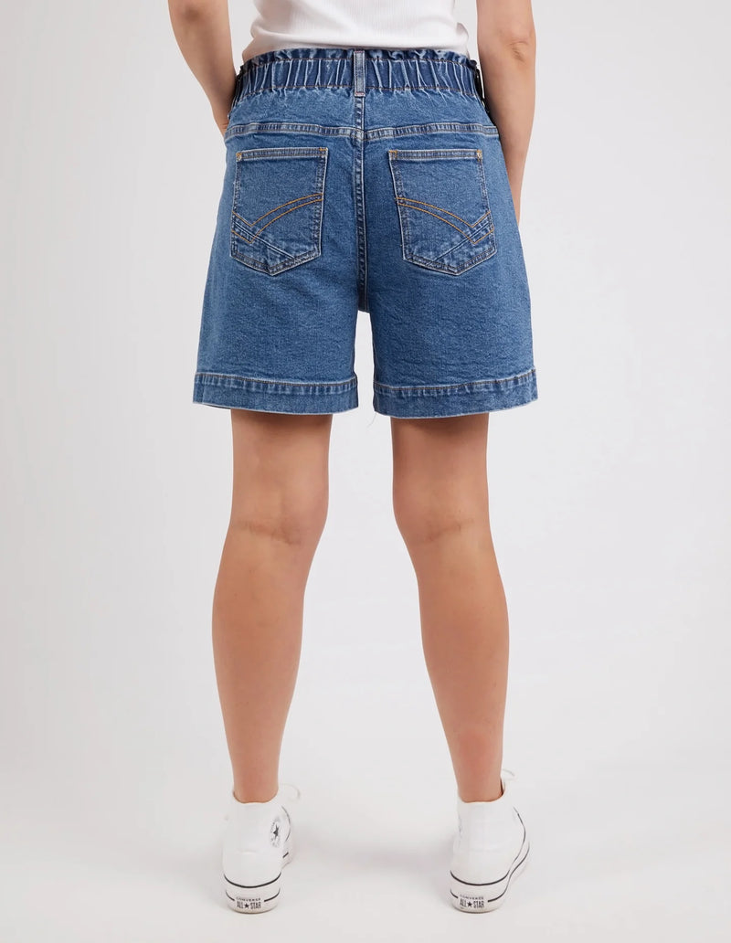 Atlas Denim Shorts / Dark Blue