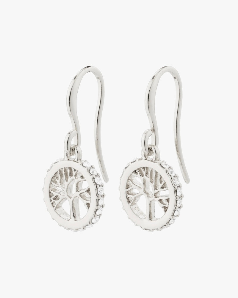 Alia Recycled Earrings - Silver Plated