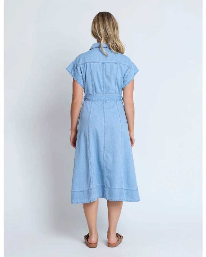Duke Dress / Light Wash