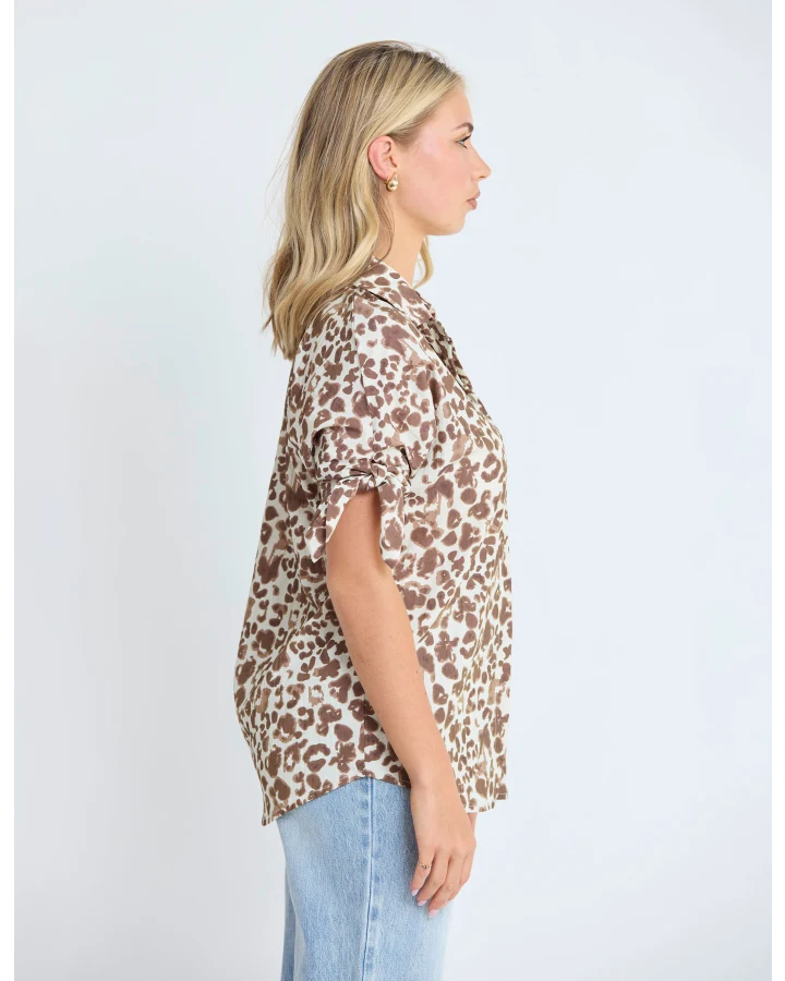 Leo Blouse/ Leopard