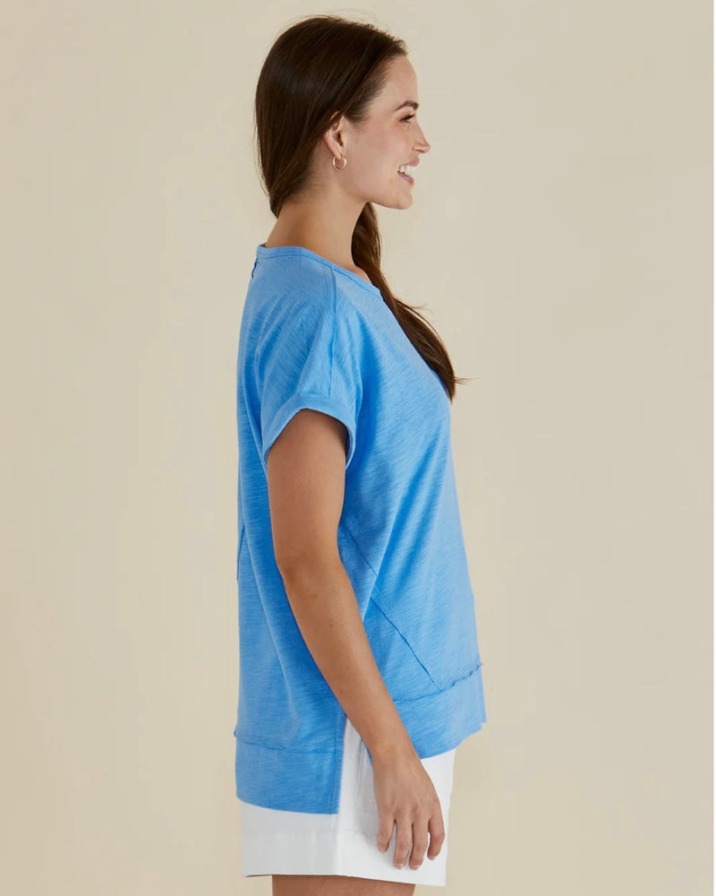 Shirley Short Sleeve Tee / Blue