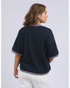 Faye S/S Sweat / Navy