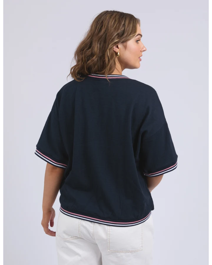 Faye S/S Sweat / Navy
