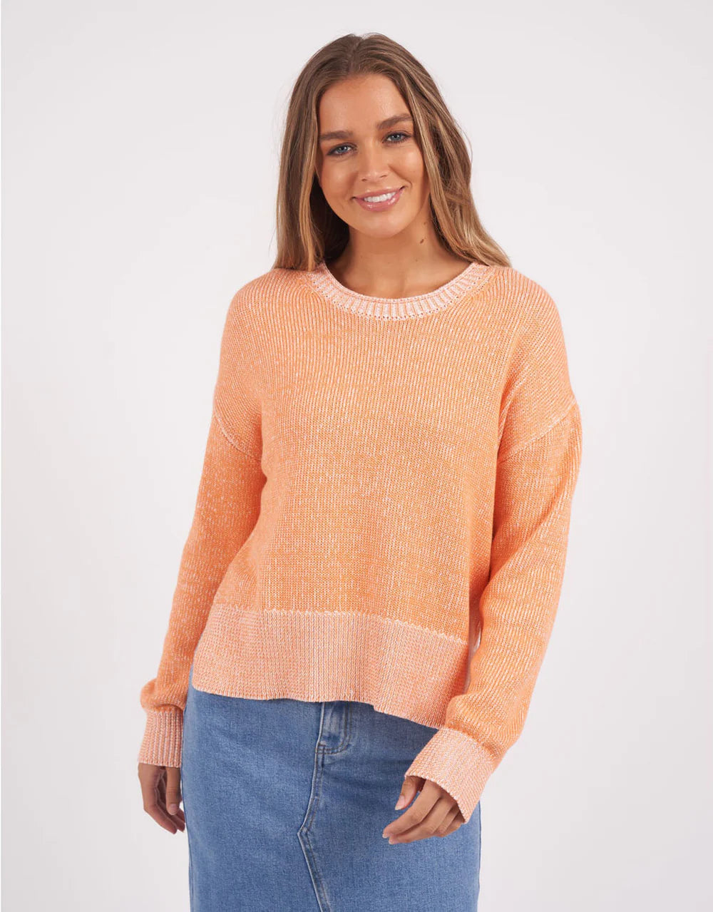 Wrenley  Knit  - Tangerine