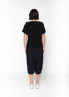 Dallas Top / Black + White Trim