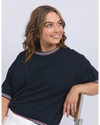 Faye S/S Sweat / Navy
