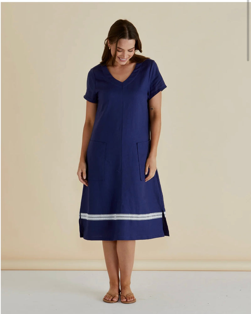 Elwood Dress / Navy