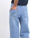 Sidney Cropped Wide Leg Jean - Light Blue Wash