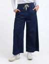 Greta Wide Leg Pant - Extra Dark Wash