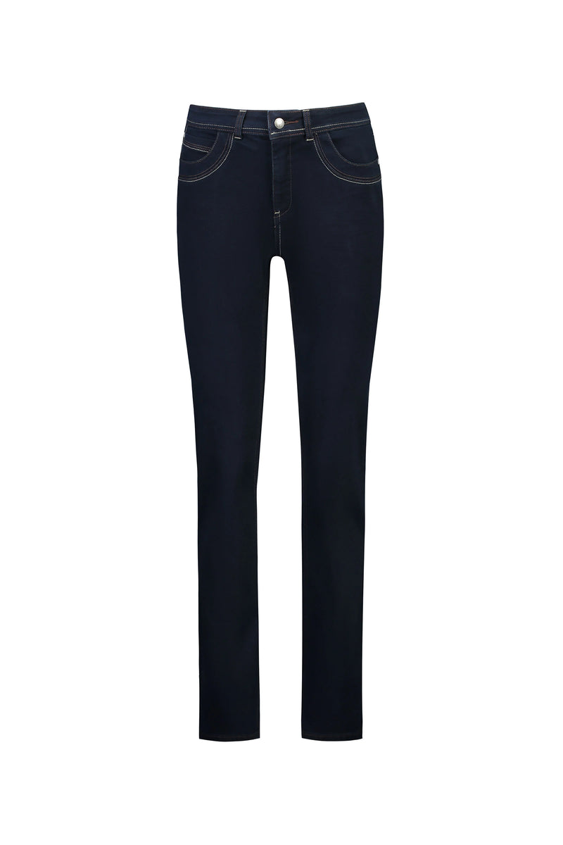 Straight Leg Full Length Jean - Indigo Denim