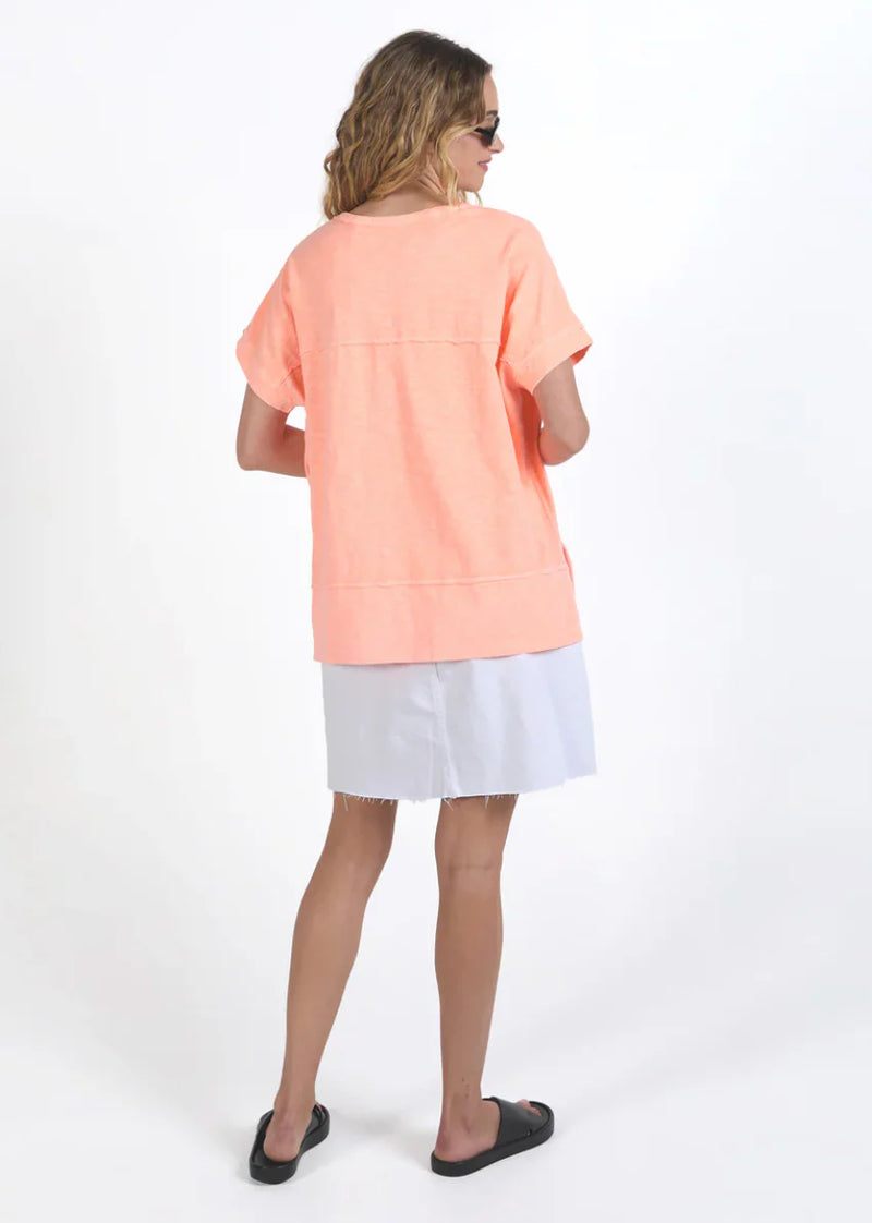 Allison Tee / Neon Peach