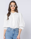 Celia Top / White Lines