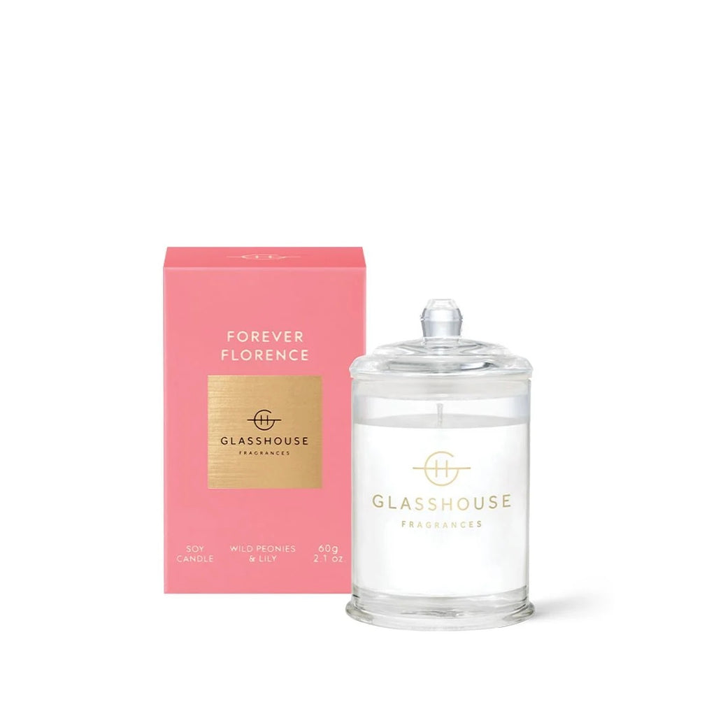 60g Candle - Forever Florence - WILD PEONIES & LILY