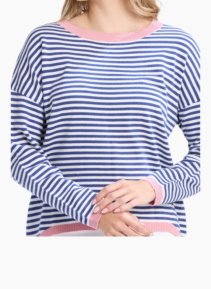 Street Jumper / Denim Stripe