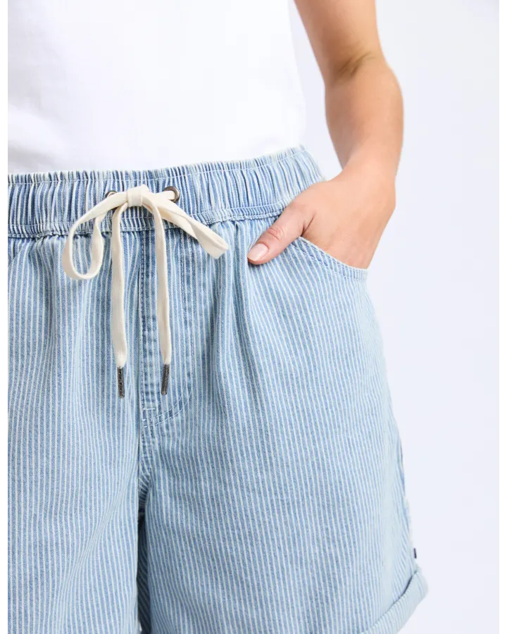 Holly Stripe Short / Blue