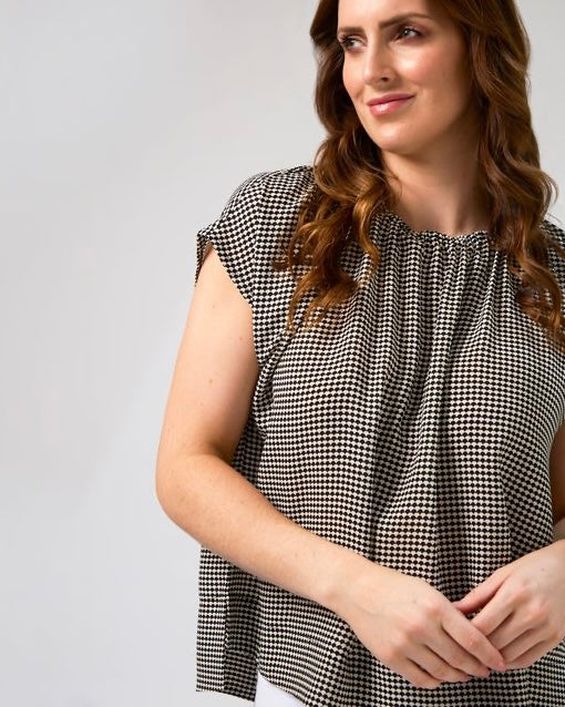 Clio Blouse/ Fish Scale