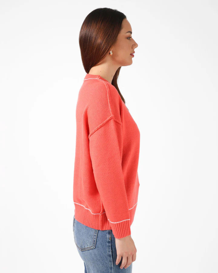 Denver Jumper - Coral