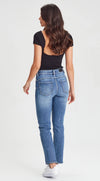 Peachy Push Up Jean - Denim Blue / Short Stuff