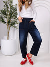 Leo Barrel Jeans / Ink