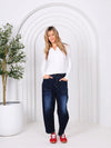 Leo Barrel Jeans / Ink