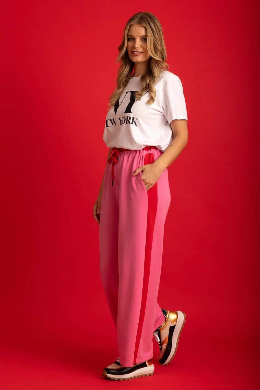 Sullivan Track Pant / Pink